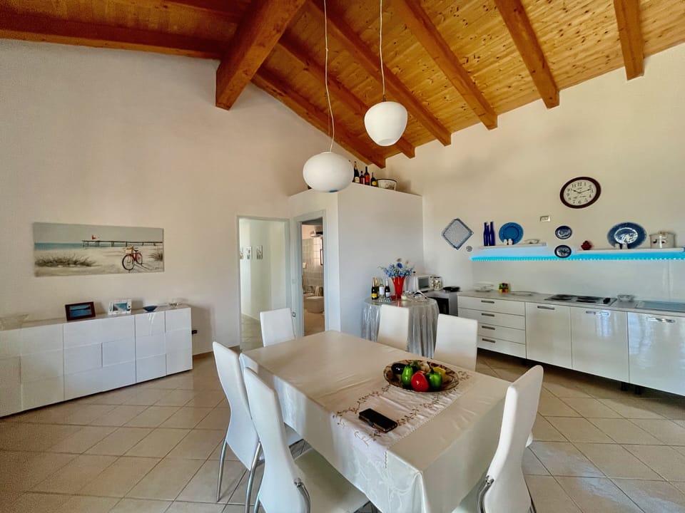 Villa | Private kitchen | Fridge, microwave, stovetop, dishwasher