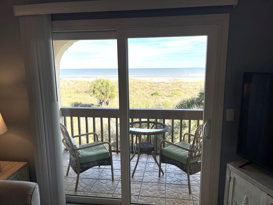 Private balcony