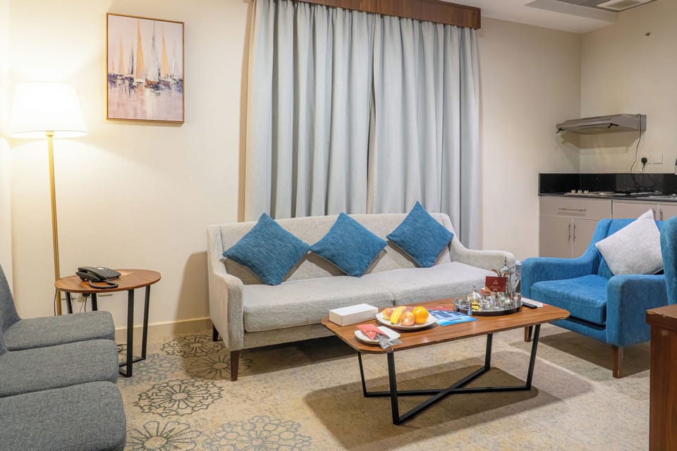 Deluxe Suite, 2 Bedrooms | Frette Italian sheets, premium bedding, pillowtop beds
