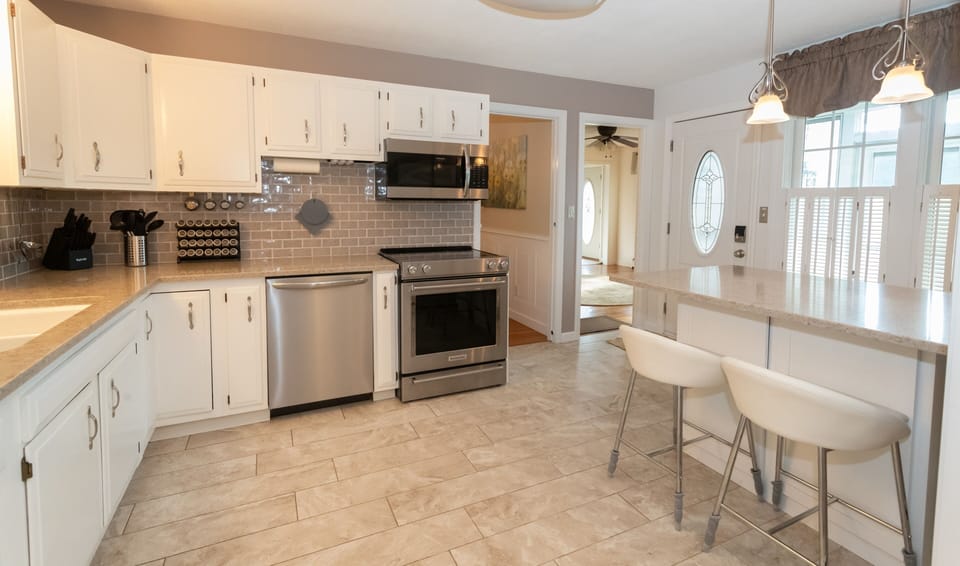An array of culinary essentials awaits, allowing you to craft feasts with ease.