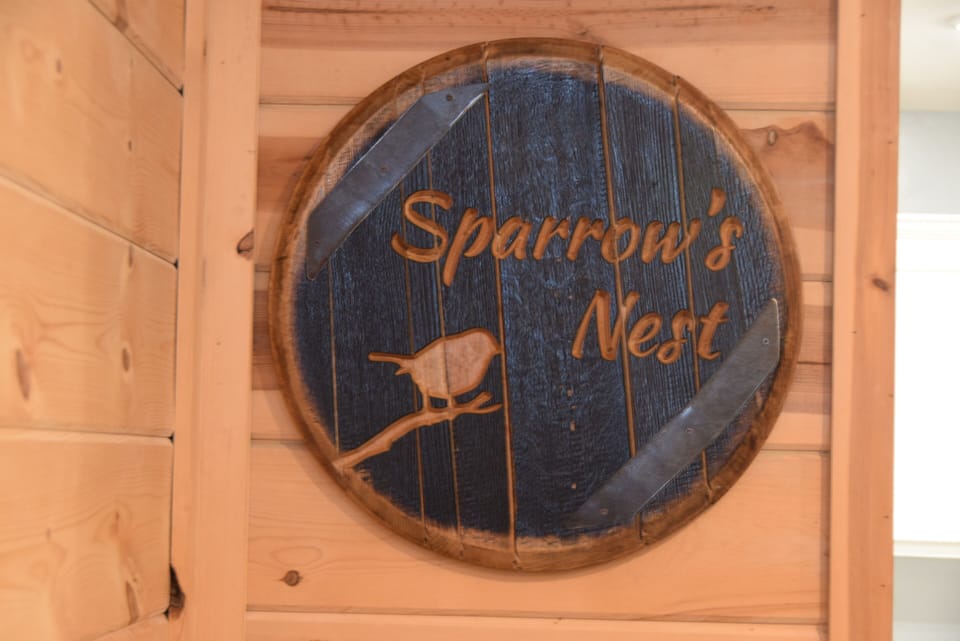 Bourbon BarrelHead made by WV Artist Matt Thomas of ThomasWork.com