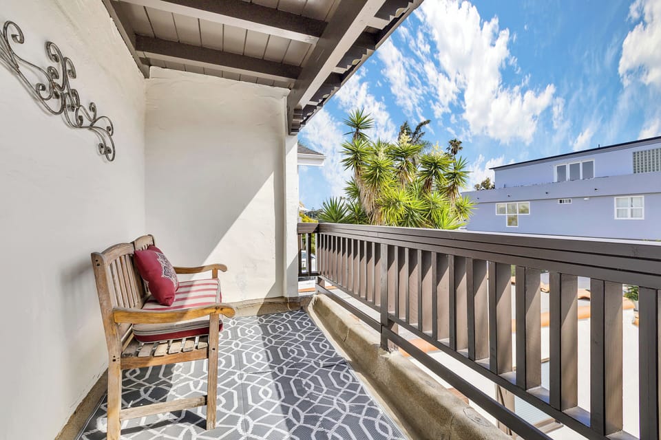 Balcony accessible from Bedroom 4