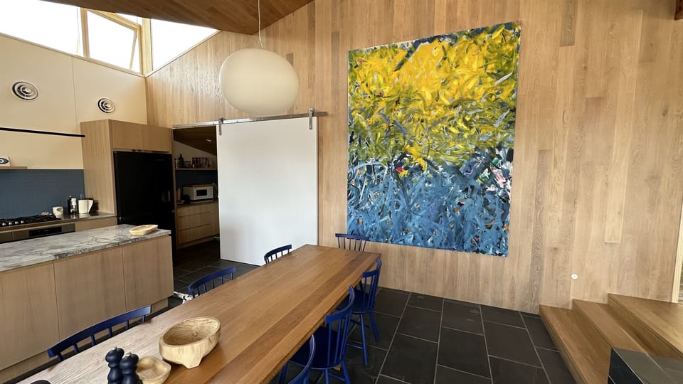 Dining table and butlers pantry
