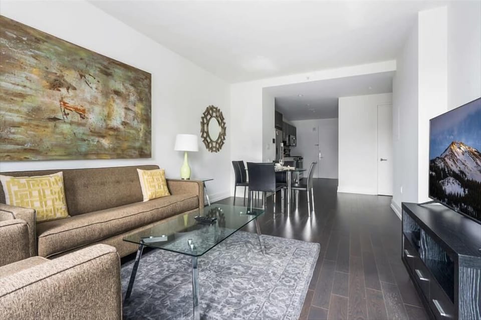Midtown West New York 1 Bedroom Living Room