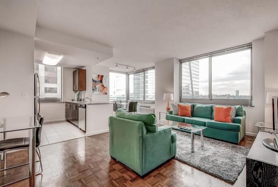 Jersey City 2 Bedroom Living Room