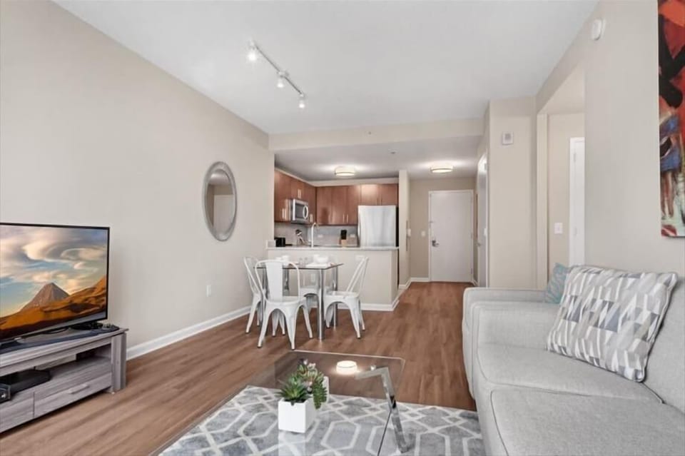 Jersey City 1 Bedroom Living Room