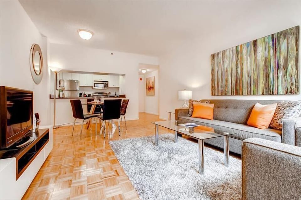 Hoboken 1 Bedroom Living Room