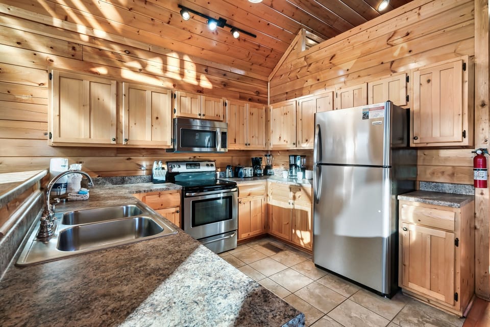 Fully equipped kitchen