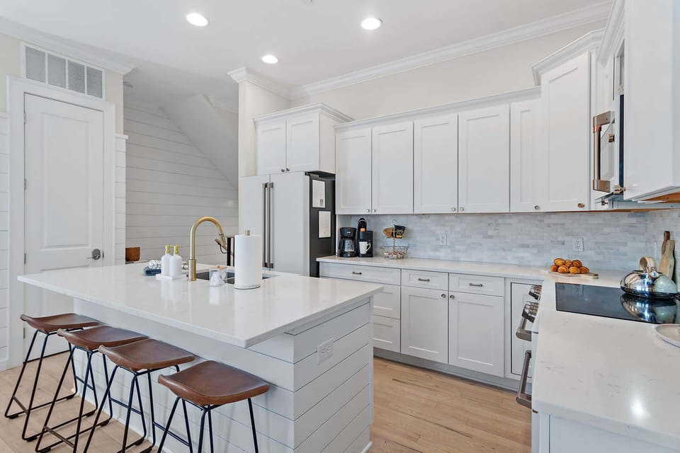 Spacious kitchen