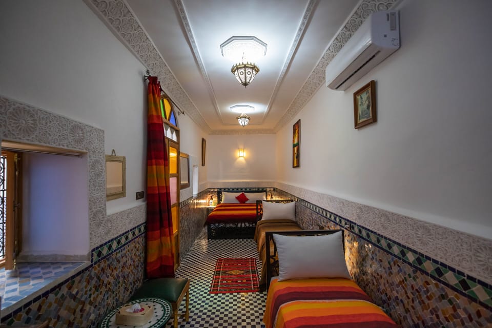 Touria Room 1 | In-room safe, laptop workspace, blackout drapes, WiFi (free)