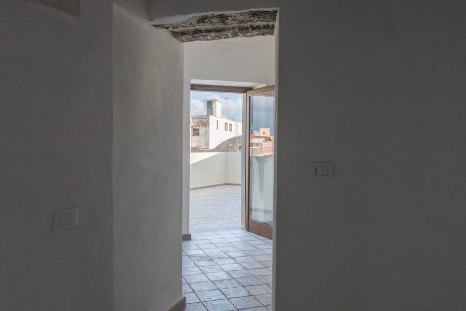 View from the corridor