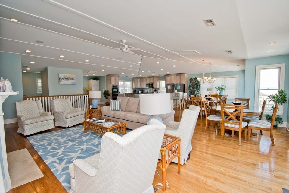 Level Three Living is Spacious