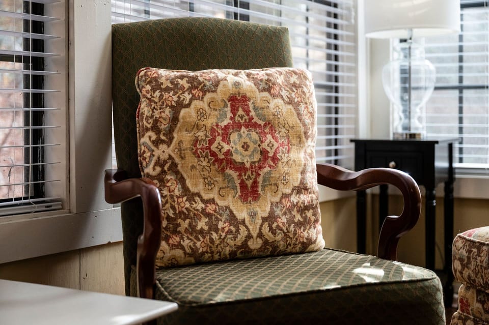 One of Mountain Charm's cozy bedrooms