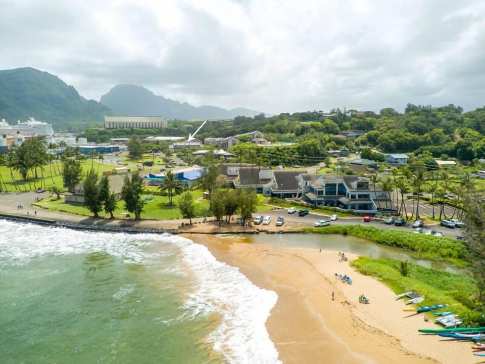 Birds Eye View of Kalapaki Beach