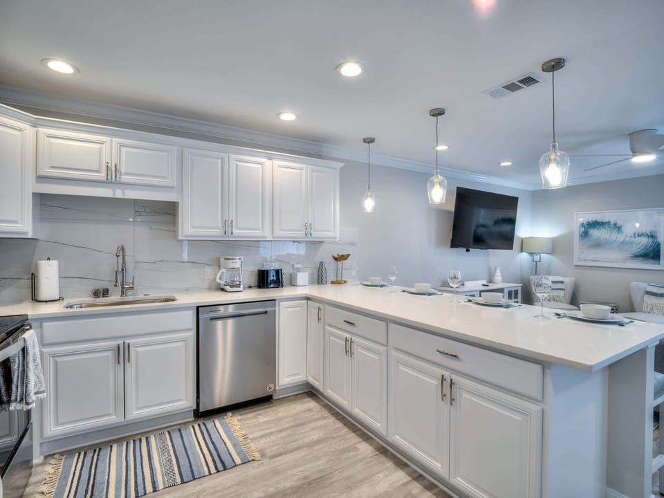 Kitchen with all of the conveniences