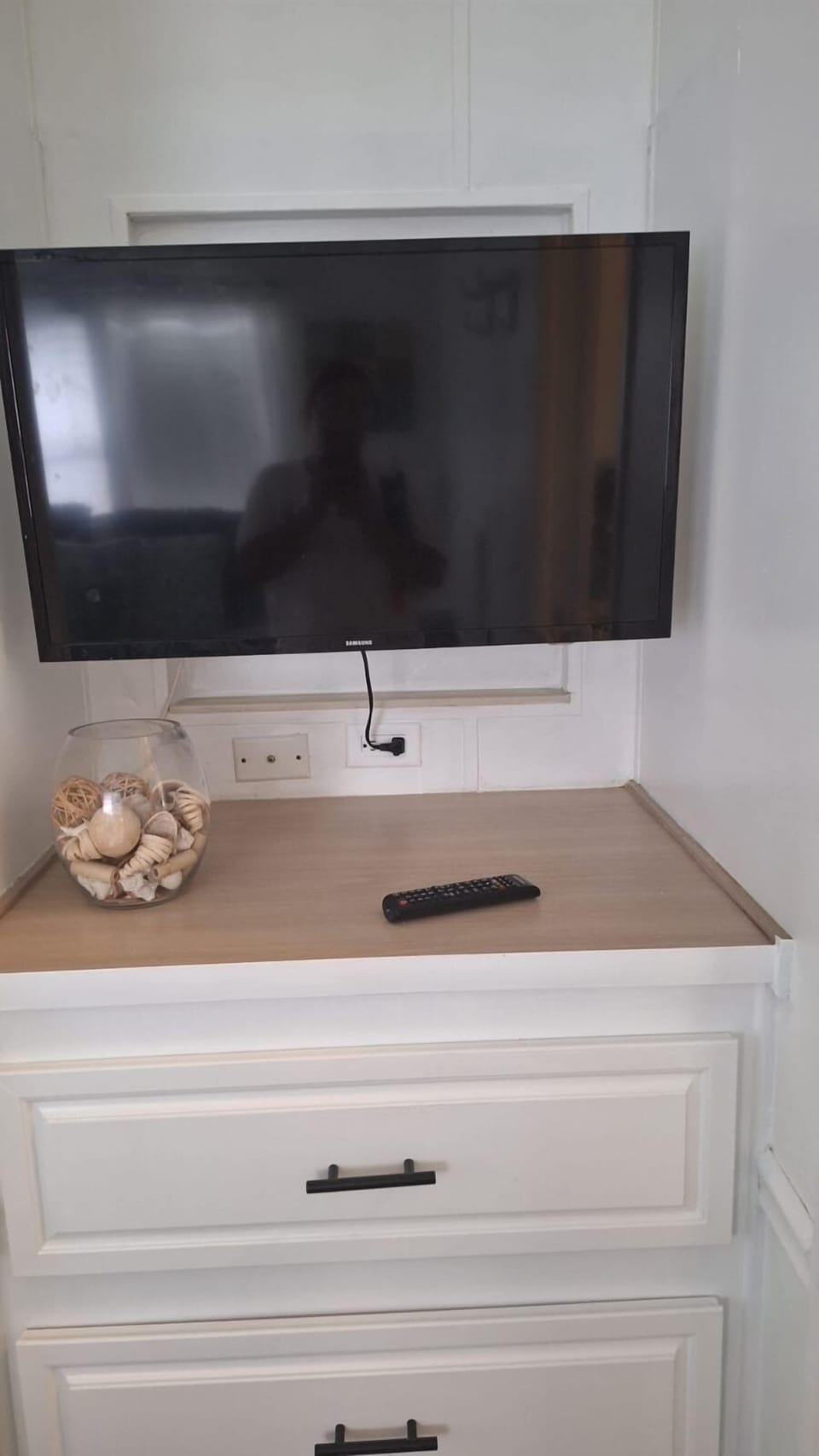 Smart Tv in Mater Bedroom.