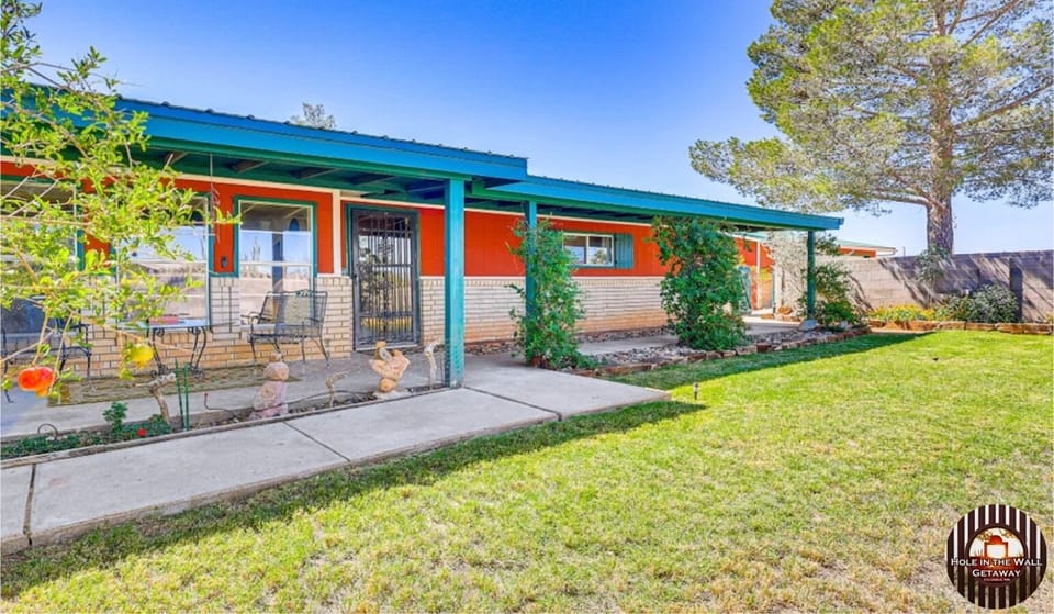 Your private entry and courtyard features a lighted covered BBQ and Seating area