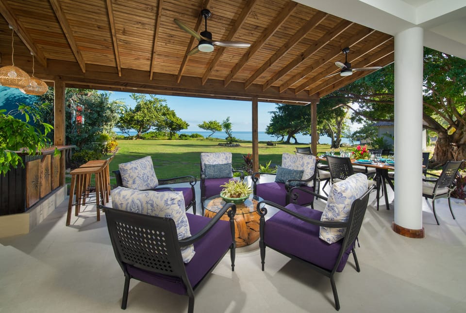 Lounge on your private verandah