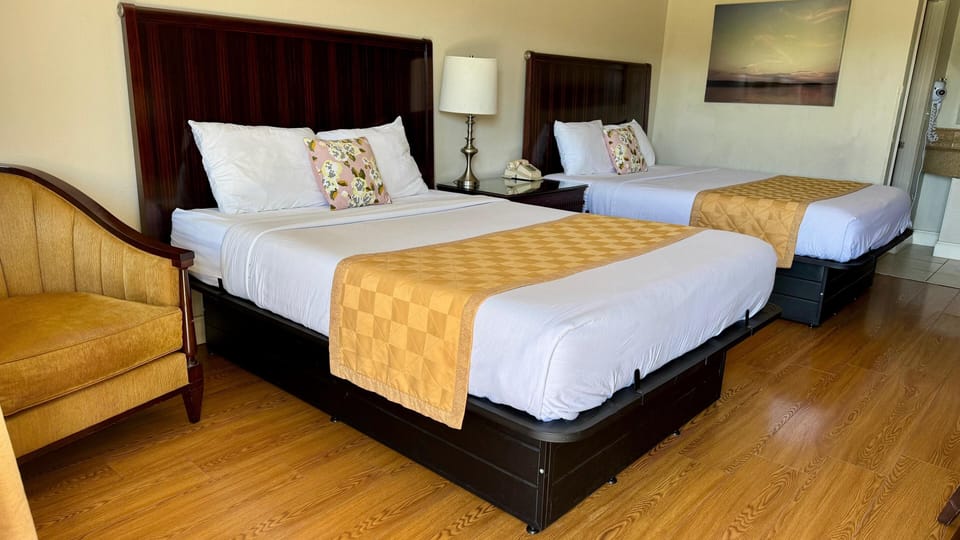 Deluxe Double Room | In-room safe, desk, blackout drapes, iron/ironing board