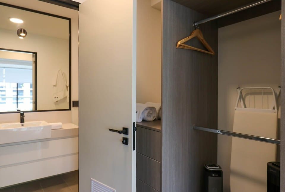 Equipped closet
