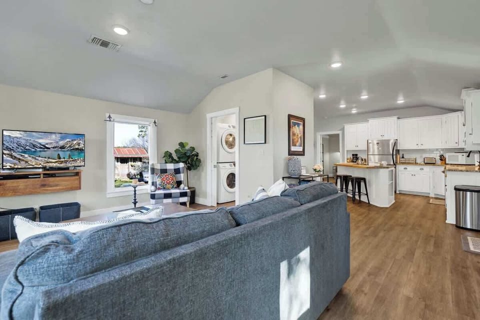 Open floorplan flows seamlessly.