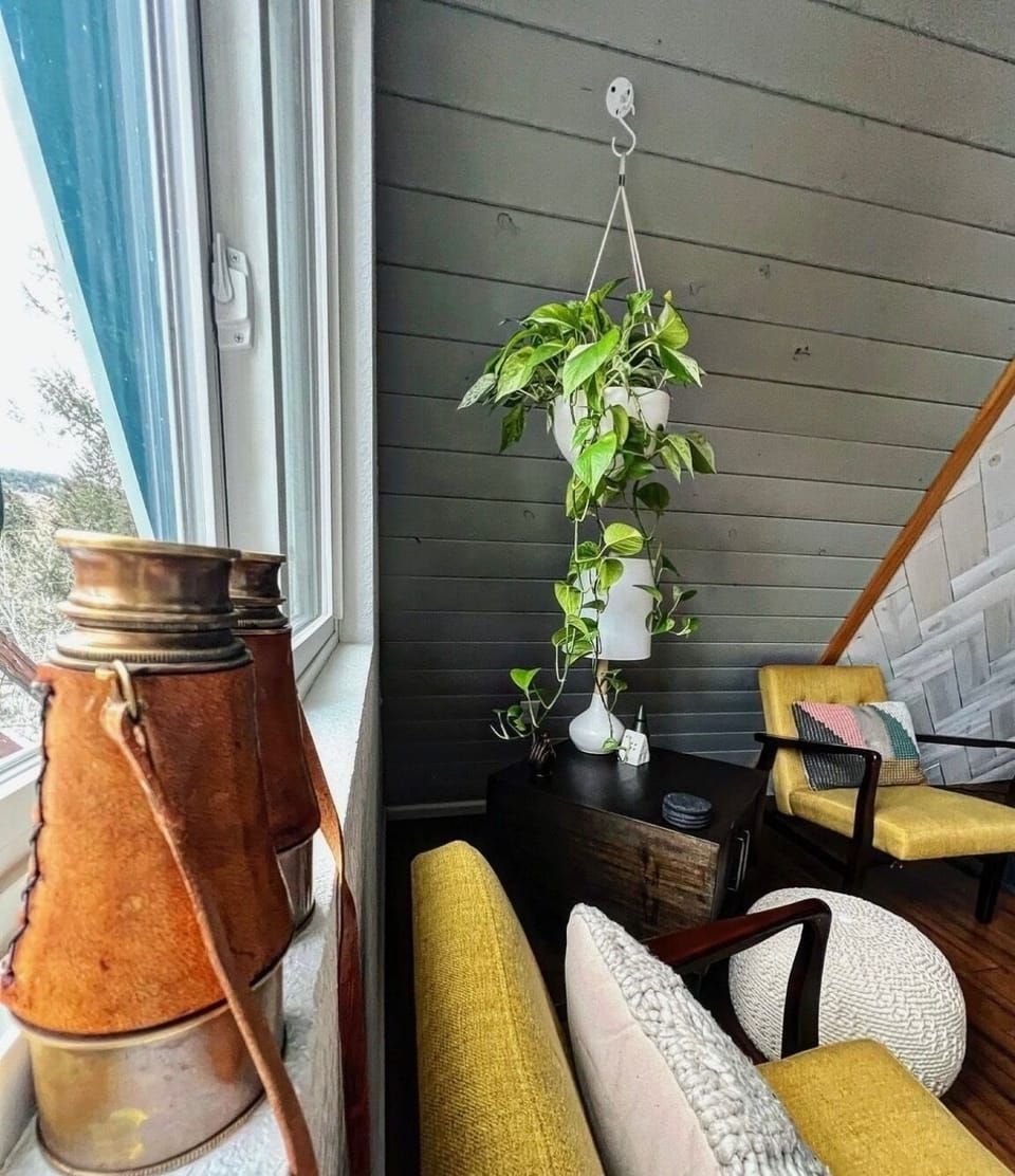 "The Hygge Chalet is a world class stay, a pristine little A-frame at the top of hill. I’ve stayed here before and will stay again. This home is the epitome of relaxation and peace." - Laura