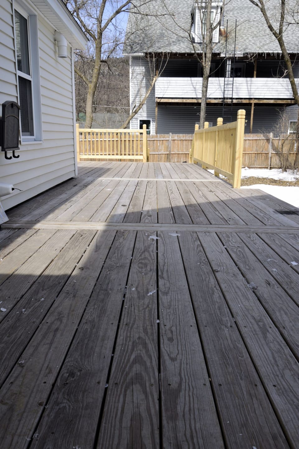 Back deck