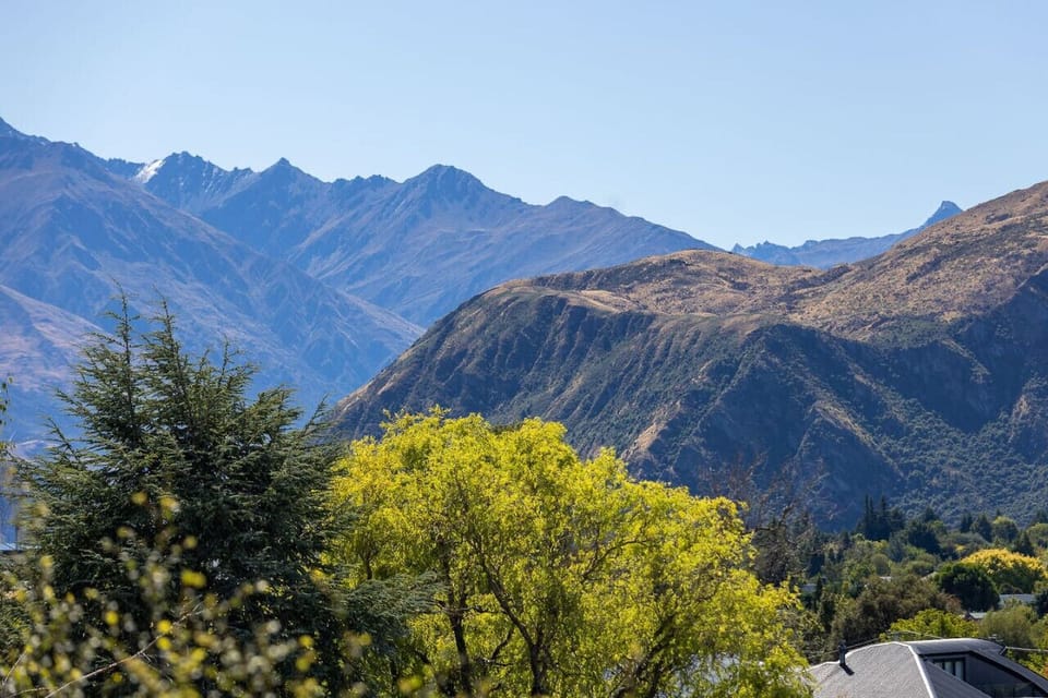 Mountain views from the home