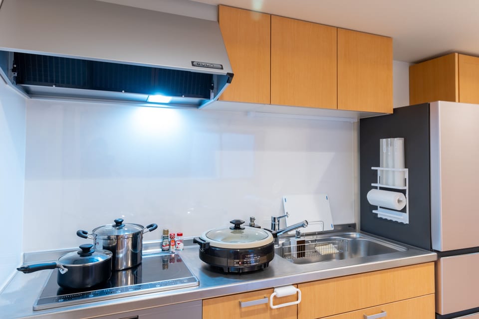 Kitchen area on the 2nd floor