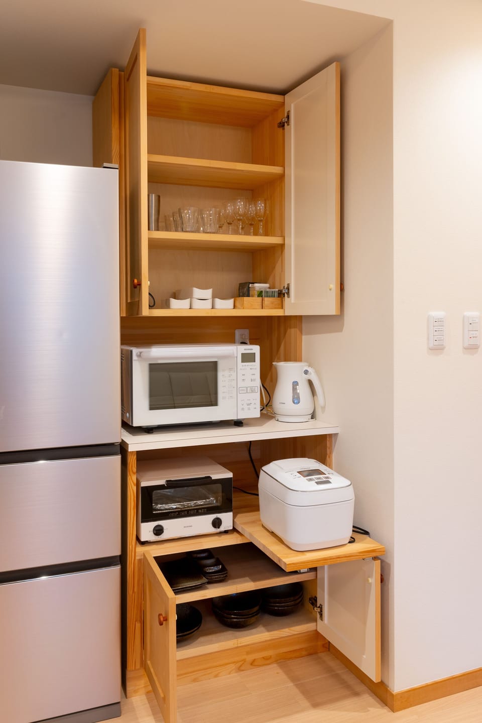 Kitchen area on the 2nd floor