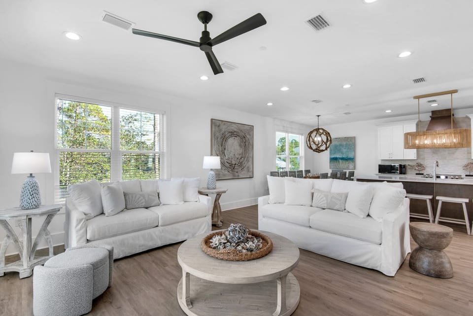 Revel in designer-curated furnishings gracing every corner of the space.