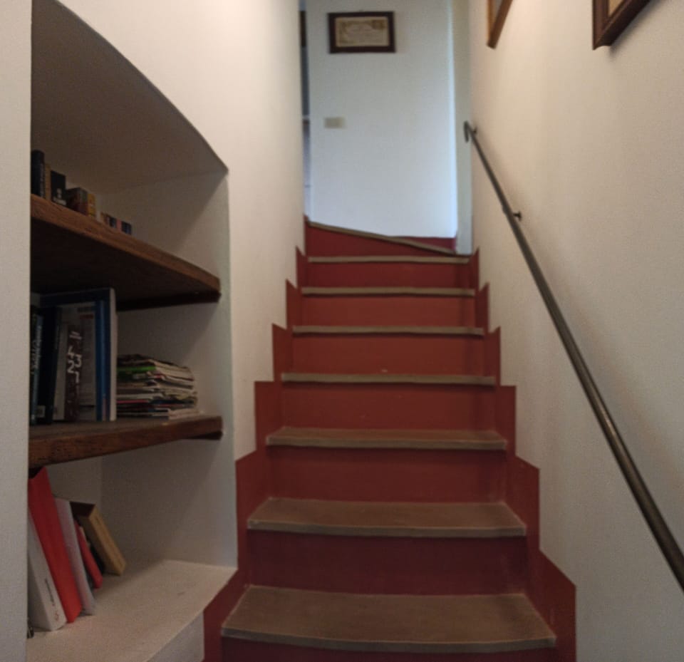 Handrails in stairways
