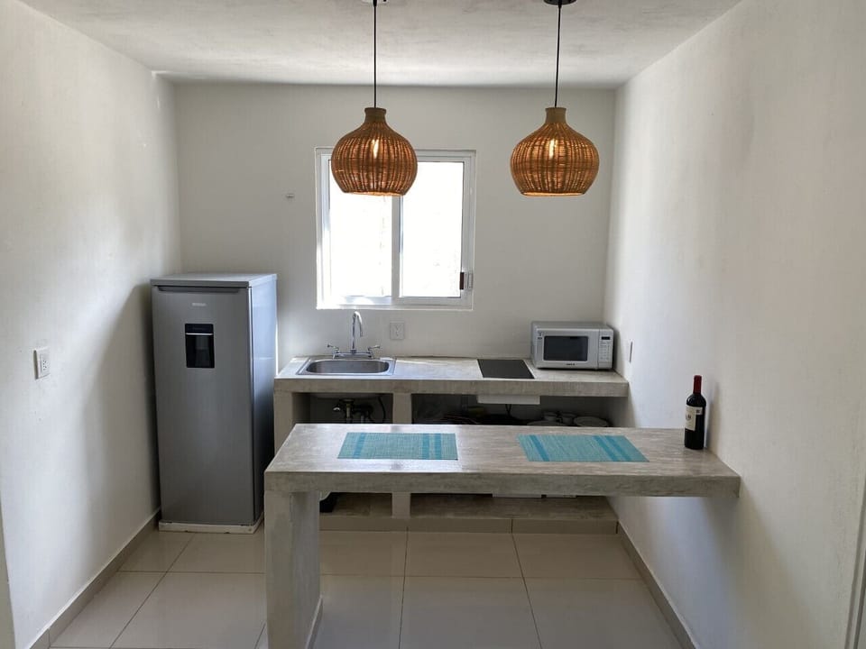 Family Apartment | Private kitchen | Espresso maker, stovetop, cookware/dishes/utensils