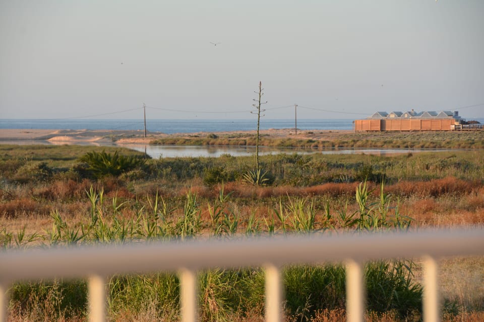 Fantastic view over the Salgados natural reserve and Praia Grande