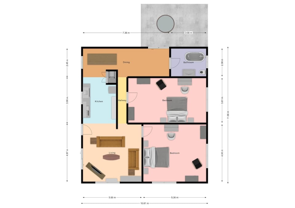 Creeklands Cottage 2 Bed