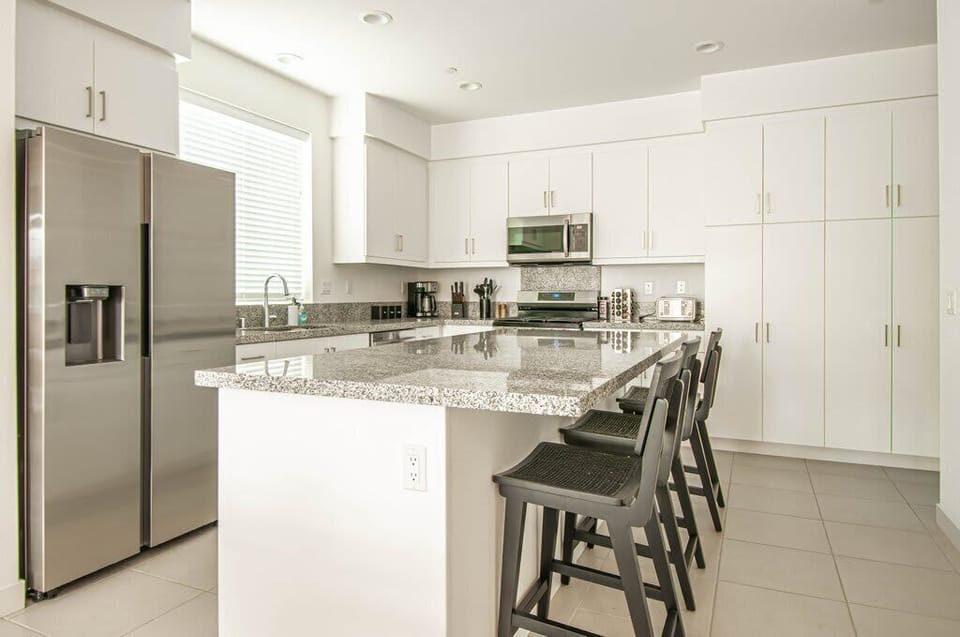 Fully equipped kitchen space for home-cooked meals.