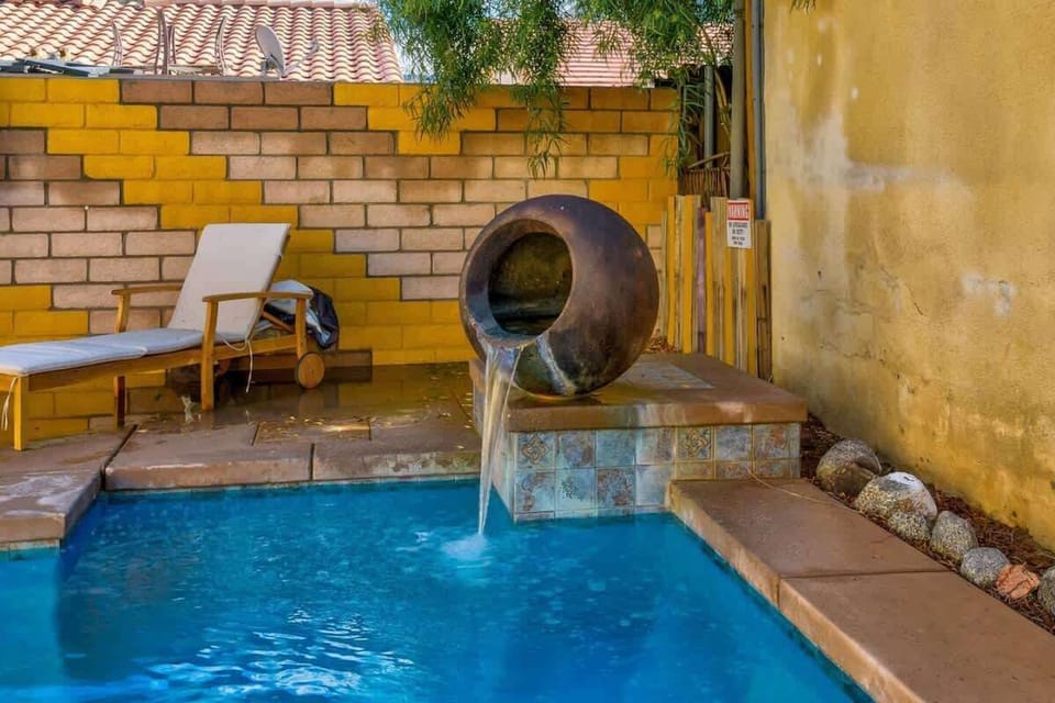 Private heated pool for year-round enjoyment