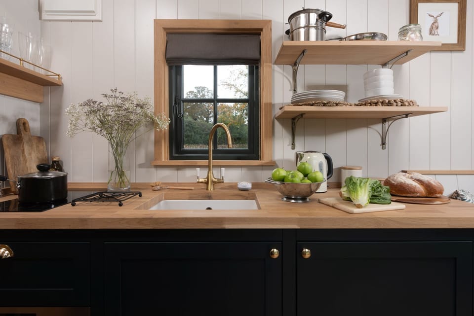Kitchenette, Country Views-Devon Heaven Hideaways