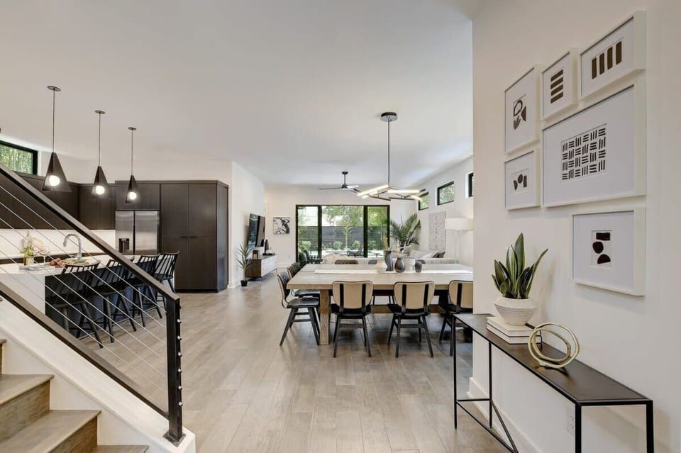 Dining Area | Lower Level | Adjacent to Kitchen