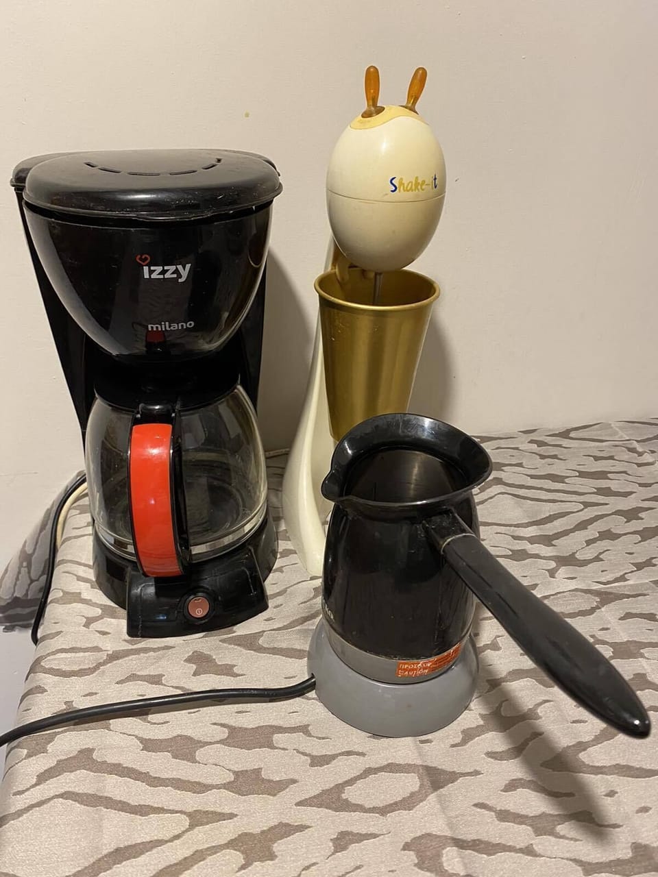 Coffee and/or coffee maker