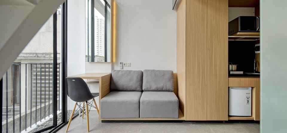 Superior Room, Kitchen, Mezzanine | Desk, free WiFi, bed sheets