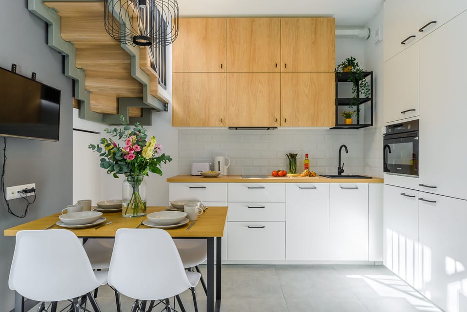 Apartment | Private kitchenette | Fridge, oven, stovetop, dishwasher