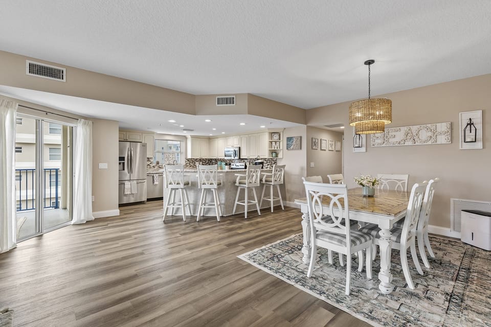 Dining Room and Kitchen Area