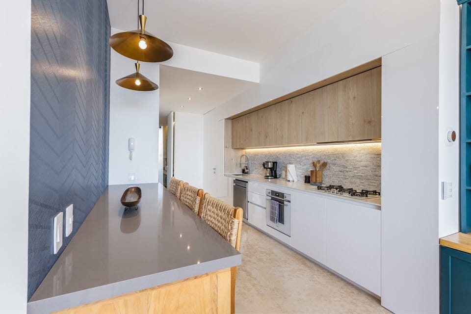 Clean and concealed a dream to cook in.