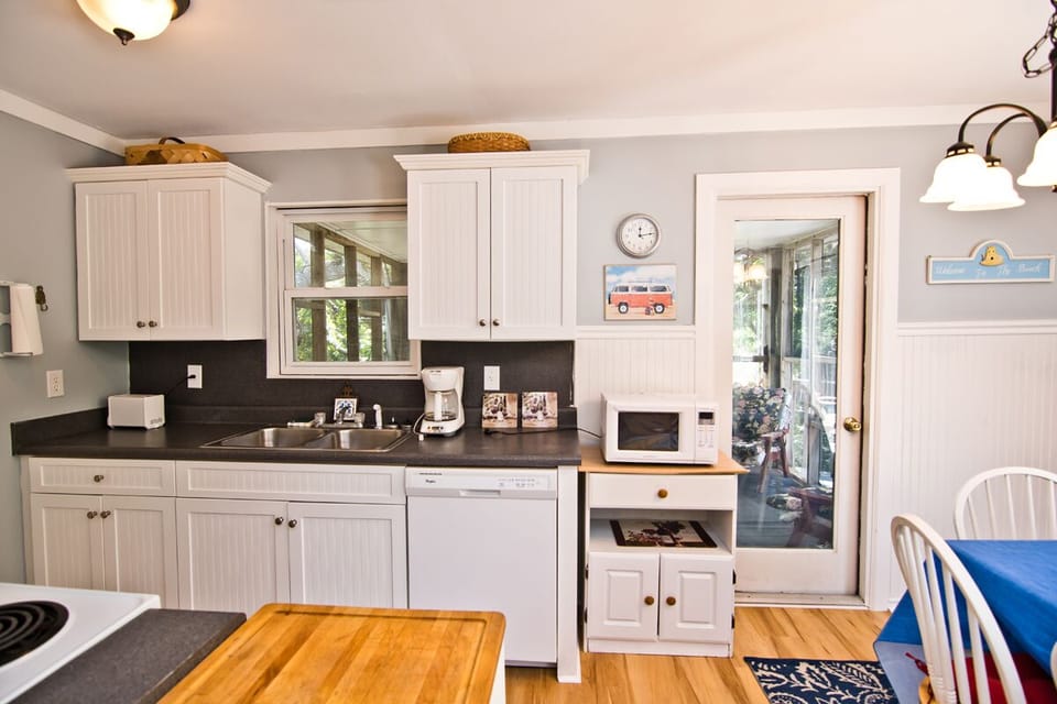 Kitchen has Access to Screen Porch