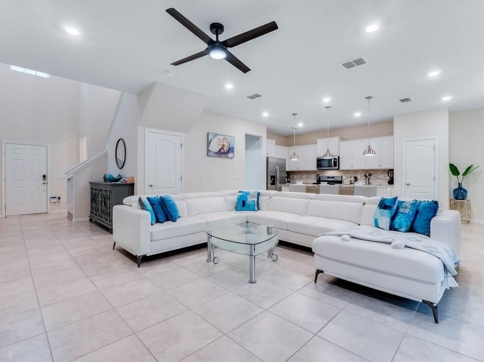 Comfortable and spacious living area