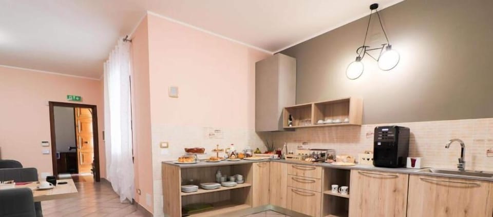 Shared fridge, microwave, highchair