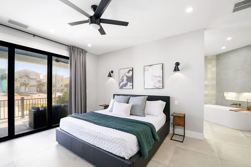 Step into the lap of luxury with our Master Suite featuring a private balcony