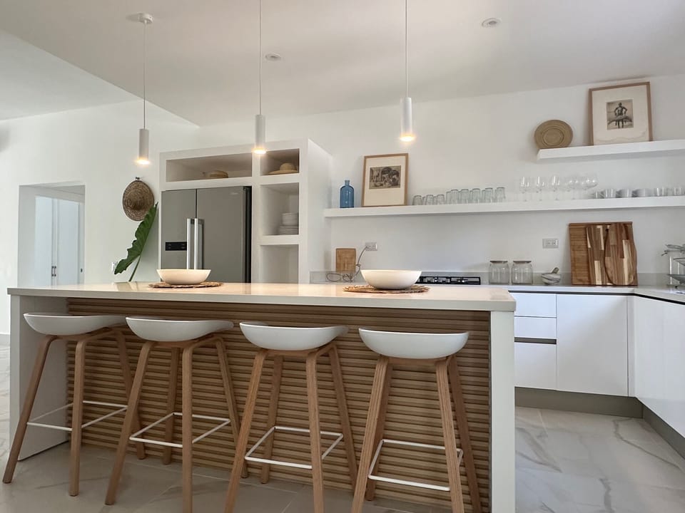 modern and well equipped kitchen
