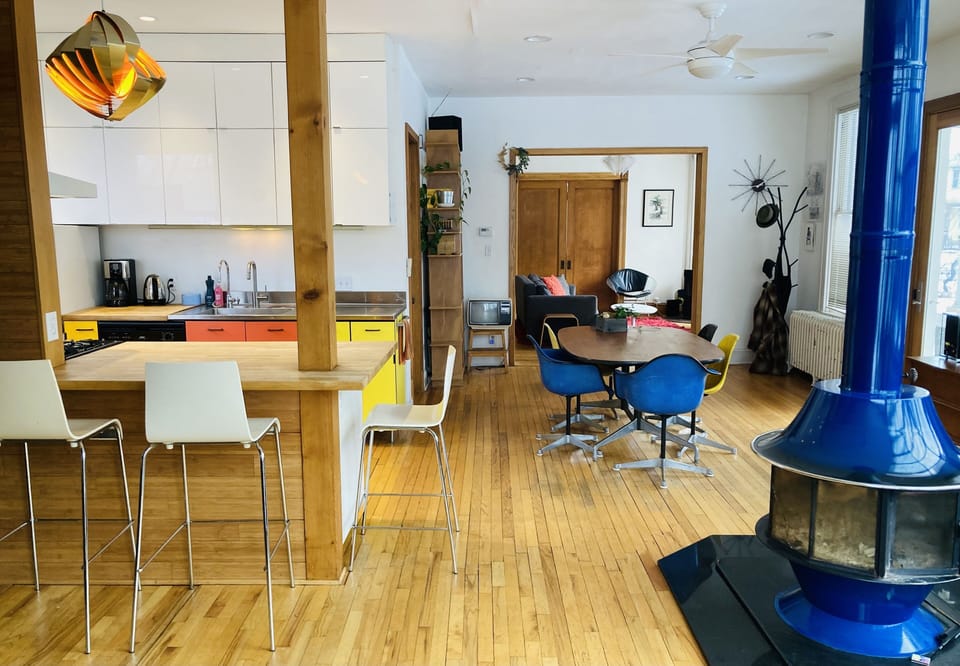 The open layout with relaxing river views is also great for events